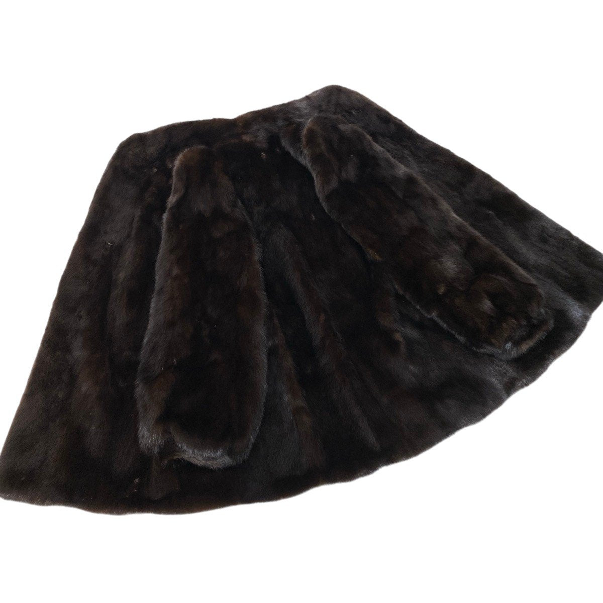 93h9 SAGA MINK サガミンク マホガニーミンク ファーコート サイズ11 ブラウン 最高級本毛皮 Mink Fur Coat Brownt18r