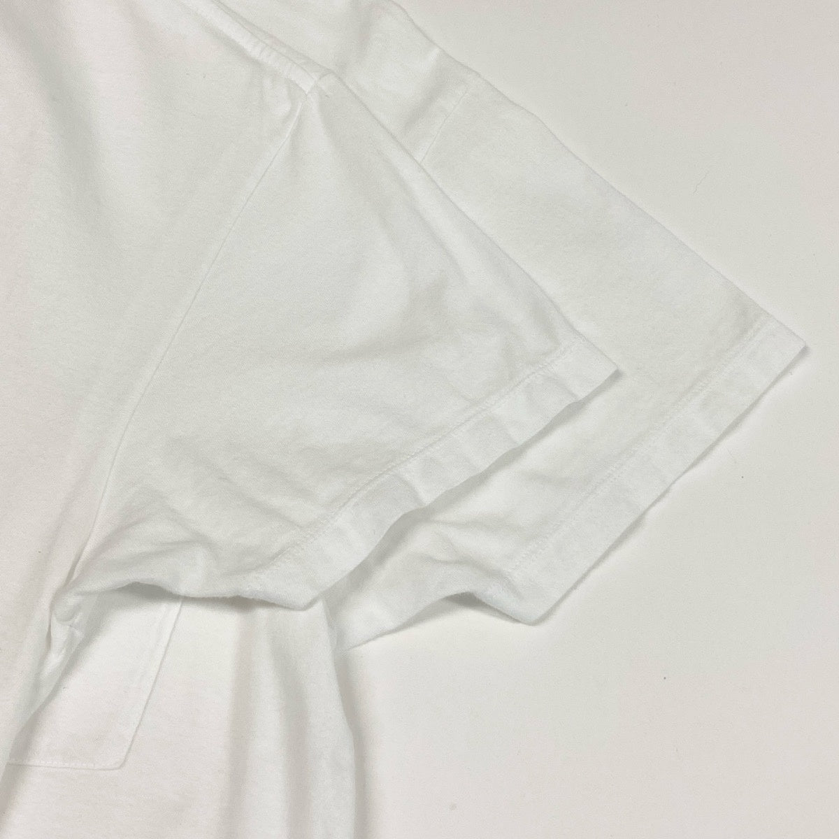 If29 SAINTLAURENT PARIS サンローラン ホワイトTシャツ 半袖カットソー ブランドロゴ刺繍 コットンシャツ メンズ 男性用 XS ホワイト コットン100％u02t