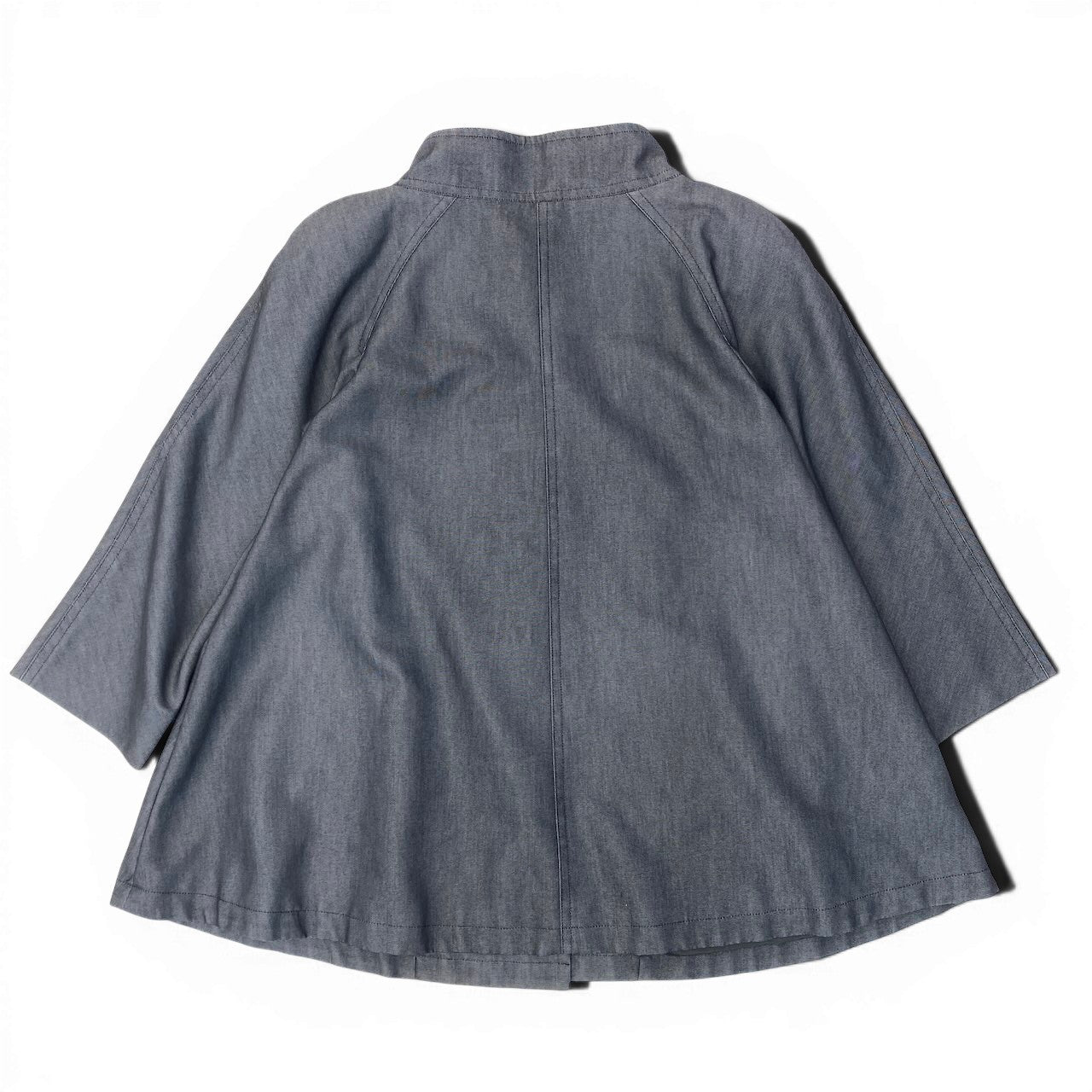 12g1 Miss Dior ミスディオール Aラインコート ジャケット サイズM ネイビー レディースu02t