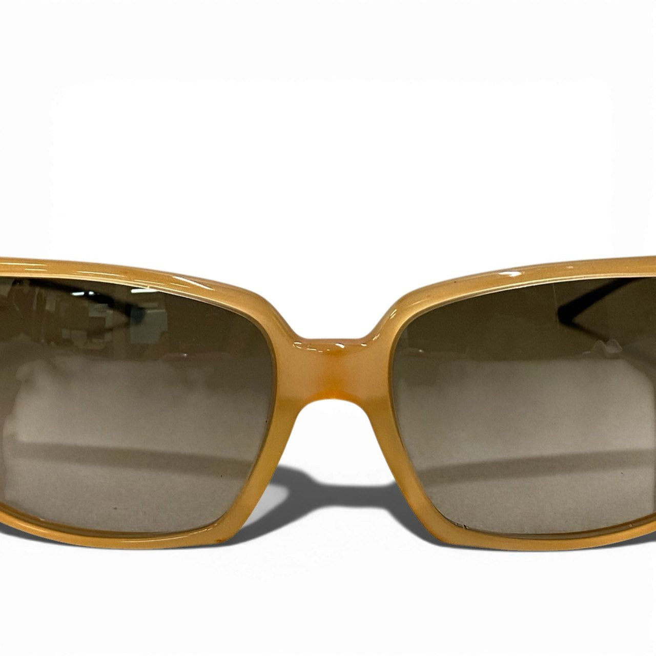 b15 CHANEL シャネル ココマーク サングラス アイウェア 5037 63□16 ベージュ系 レディースta1