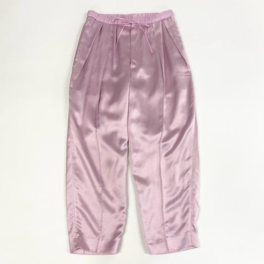 77j28 Drawer ドゥロワー レーヨンドロストパンツ スラックスパンツ シルク 6514-236-1077 36サイズ ピンク レディースu02t