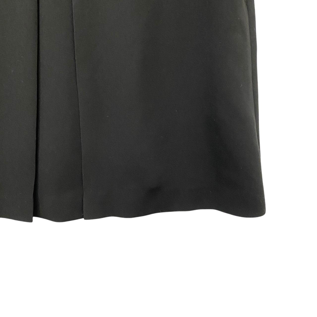 11c29 Rene basic ルネ 七分袖ワンピース フォーマルワンピース 膝丈 胸元リボン レディース 女性服 日本製 サイズ34 ブラックu02t