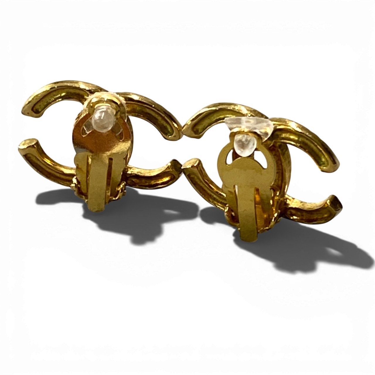 b5〇 Vintage Chanel Coco Mark earringt a1