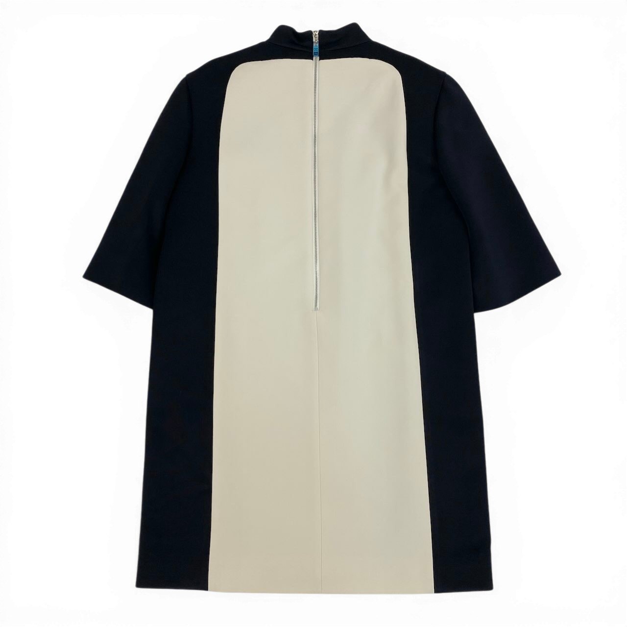 Ec31 《美品》 LOUIS VUITTON ルイヴィトン ボトルネック 2カラー ワンピース Bottle Neck 2color Dress サイズ34 ブラック ホワイト イタリア製t18r