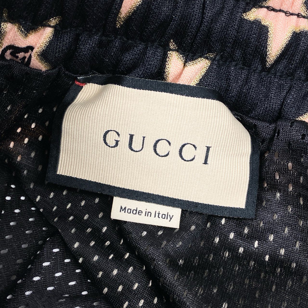 Id9 GUCCI グッチ テクニカルジャージー ショートパンツ ハーフパンツ 705299 M ブラック メンズu02t