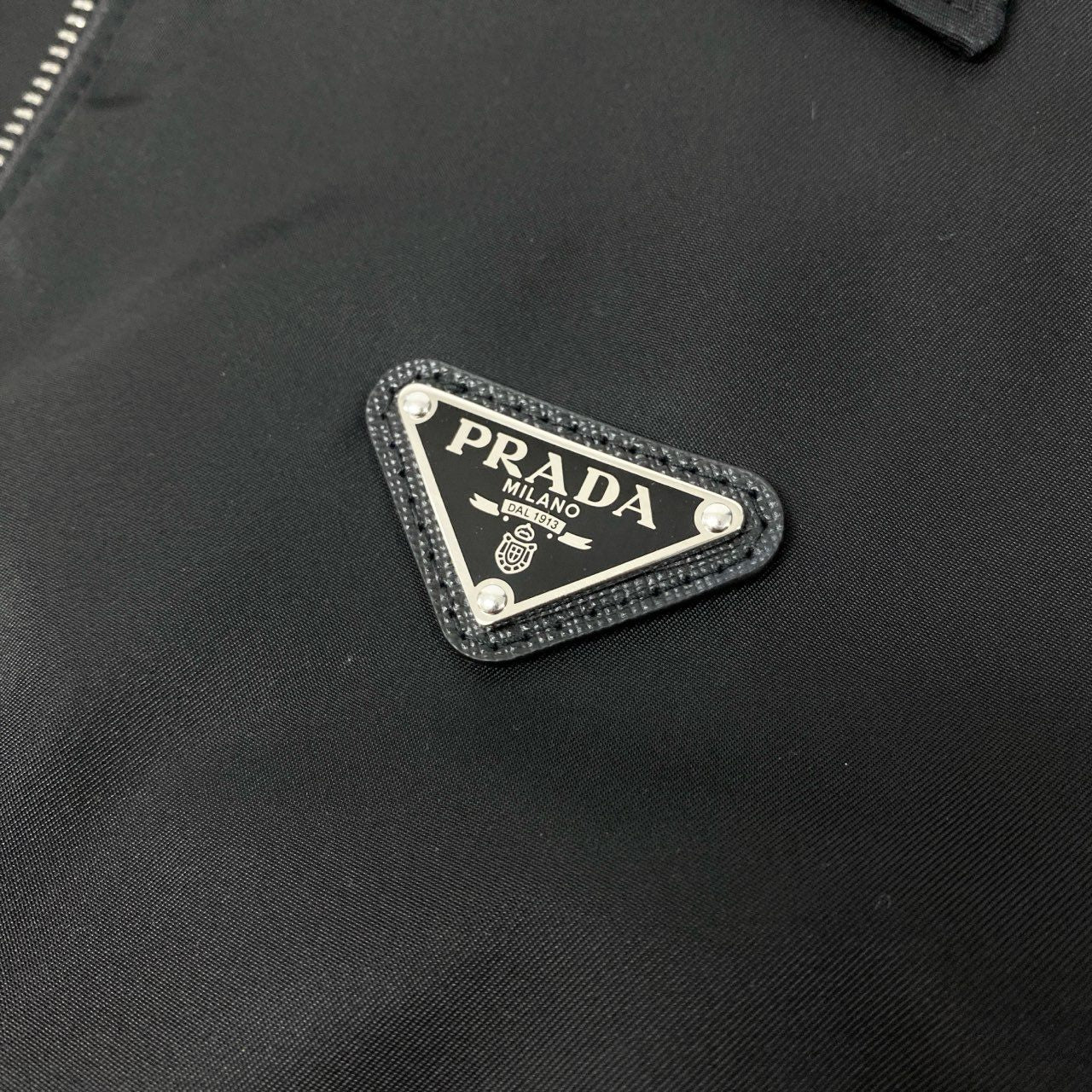 73j28 PRADA プラダ Re-Nylon クロップド セットアップ 292101 / 22C757 38 ブラック ブルゾンジャケット ショートパンツt18r