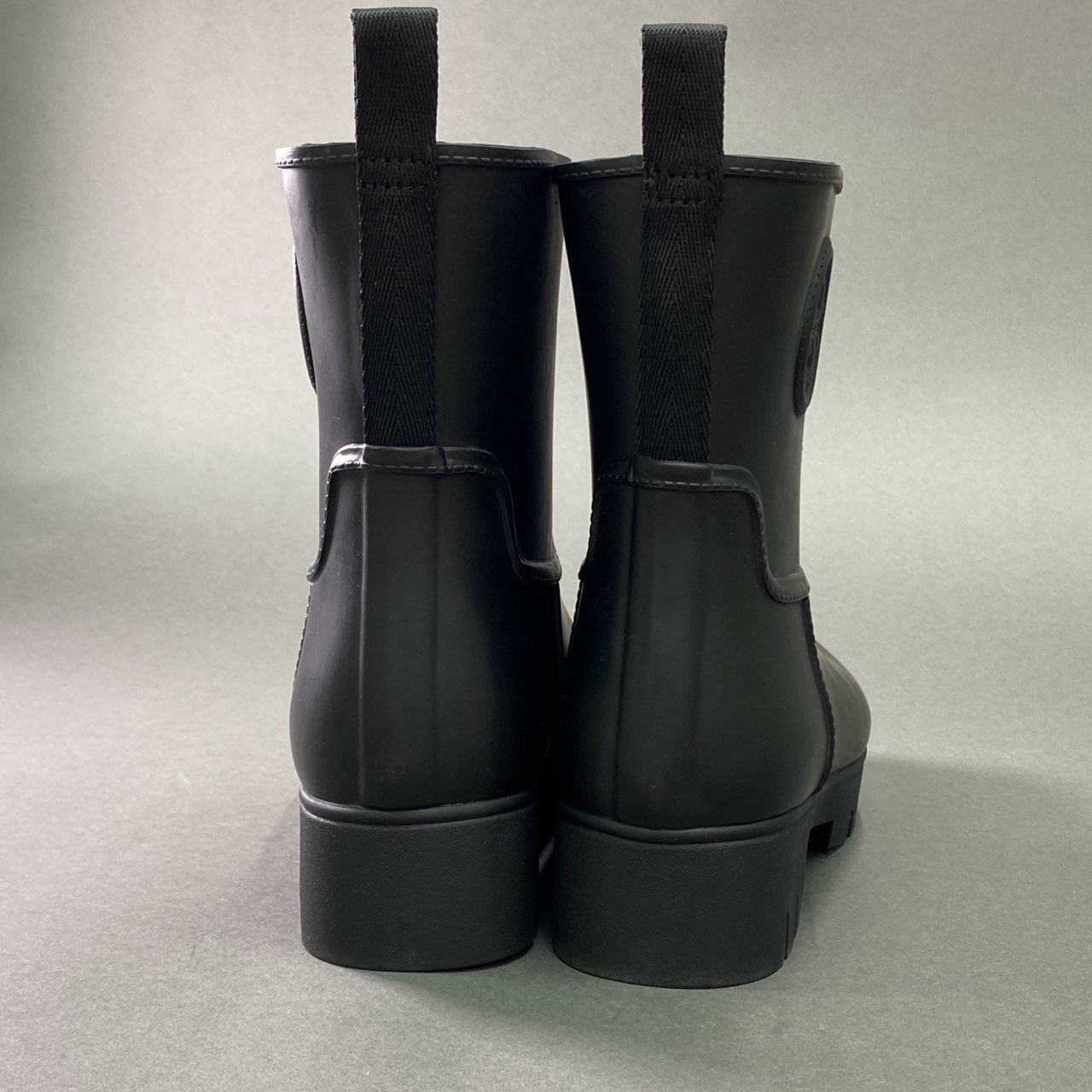 1k5 TORY BURCH トリーバーチ ANKLE アンクル レインブーツ 89510 9 ブラック RAIN BOOT 箱付き シューズ