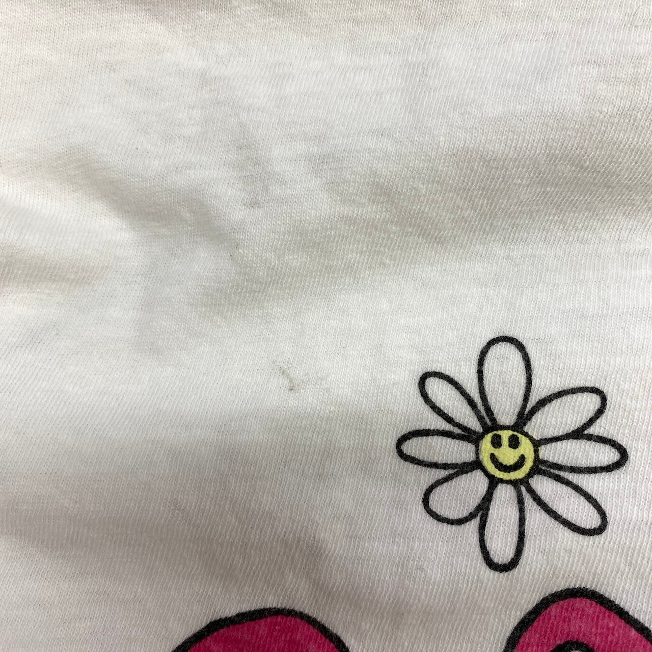 15c3 【新品保管品】READYMADE レディメイド 24SS THIS IS MY T グラフィックTシャツ 半袖Tシャツ トップス RM-P01-0000-073 Mサイズ アイボリー コットン100％ メンズ 男性用o07t