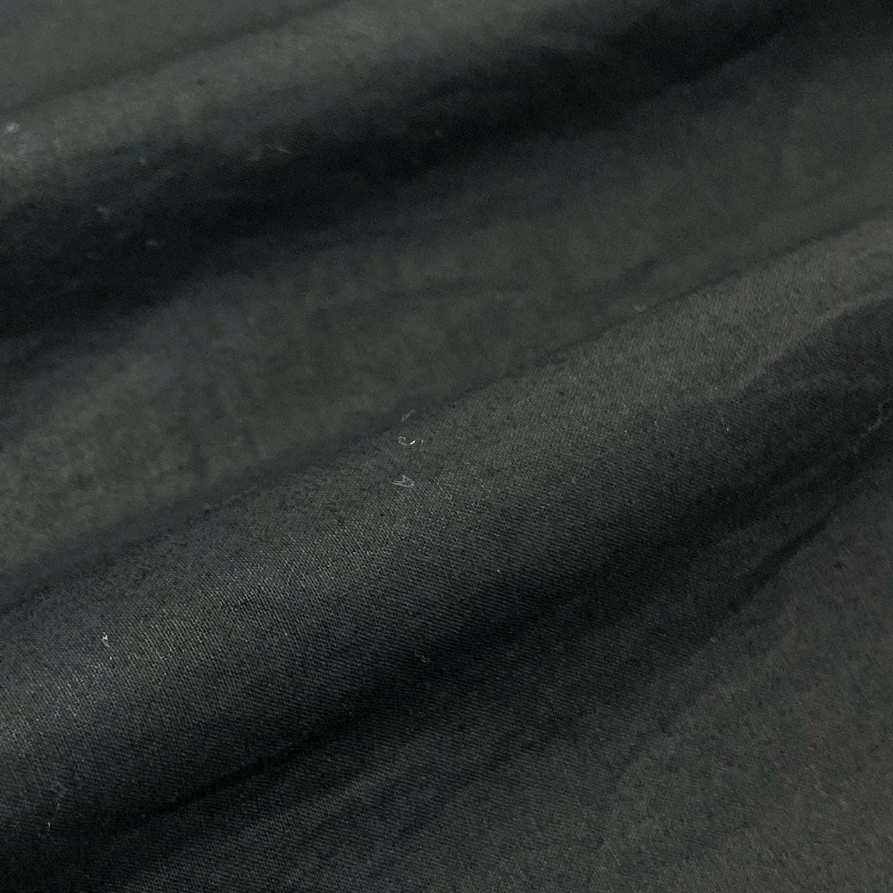 86l20 DOLCE&GABBANA ドルチェアンドガッパーナ 00`s vintage  Zip Cargo Shirt ロングスリーブシャツ ジップデザイン コットンシャツ メンズ 44 ブラック 綿100％k02i