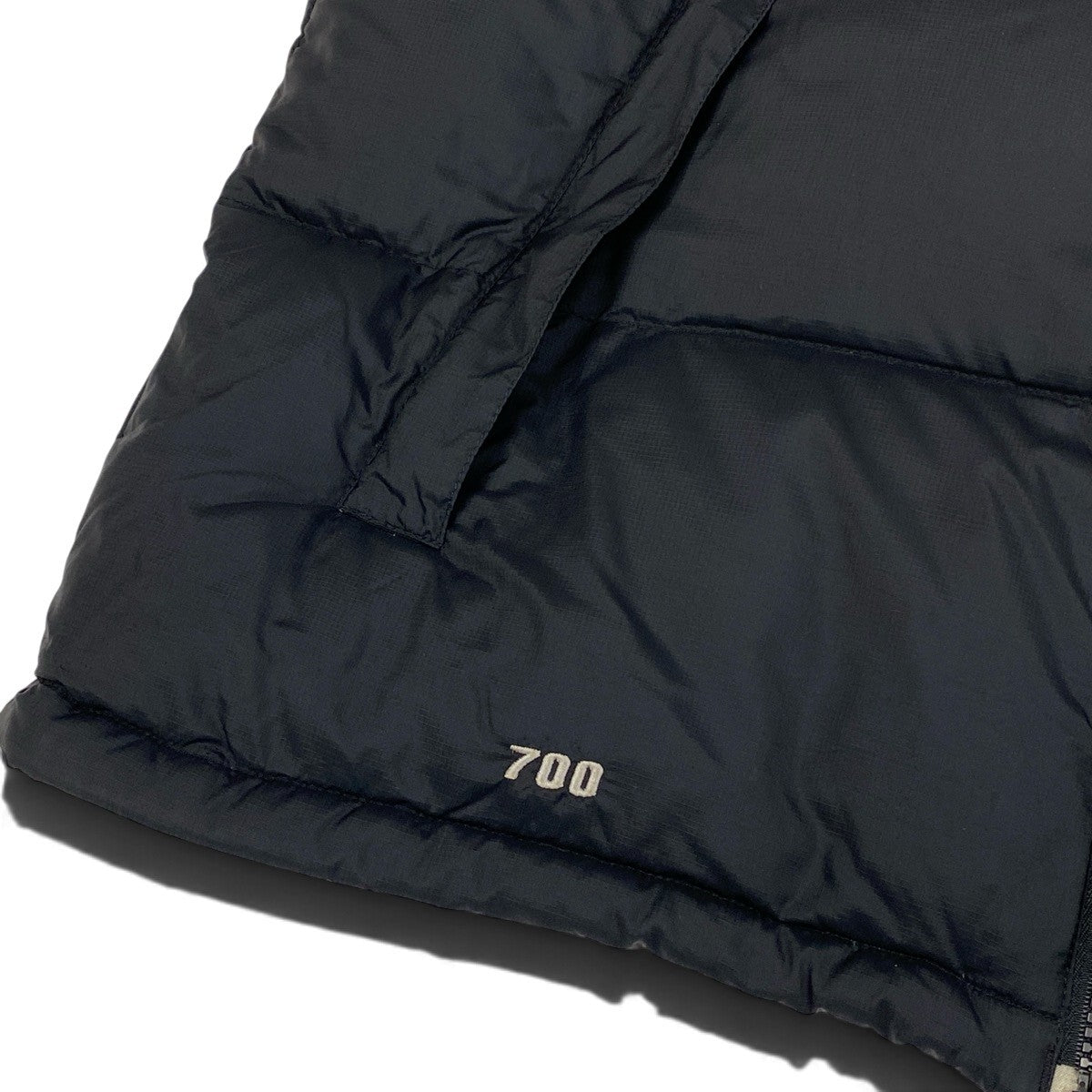 10j14 THE NORTH FACE ノースフェイス ヌプシダウンベスト 700フィル ND00359 サイズM ブラックt18r