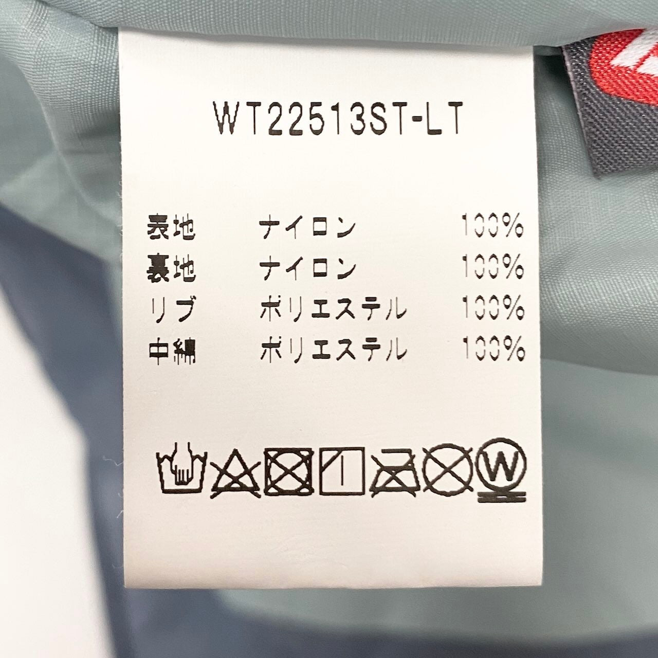15e11 WIND THINGS ワイルドシングス 中綿ジャケット ブルゾン アウター WT22513ST-LT Mサイズ ブルー ナイロン100％ メンズ 男性用k02i
