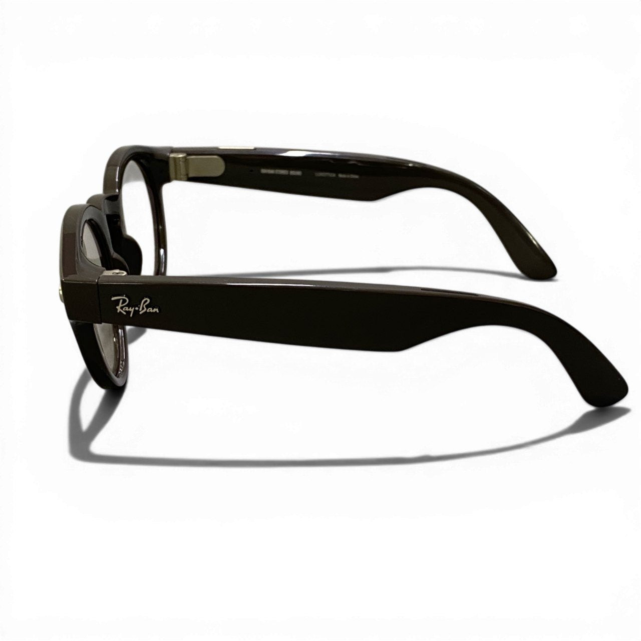 c20 Ray-Ban レイバン スマートグラス Facebook Stories サングラス 48□23 ブラウン WAYFARER 動作確認済みt18r