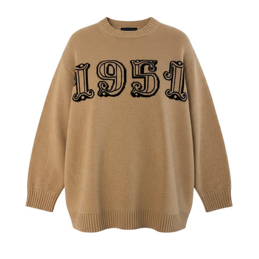 j26 MaxMara カシミヤウールニットセーター 1951 ロングスリーブニットセーター Sサイズ ベージュ レディース 女性用k02i