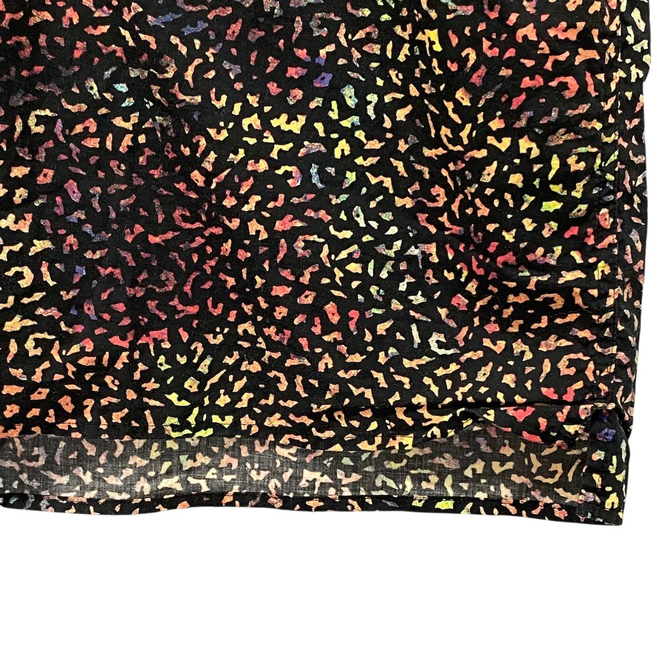 80e14 Paul Smith ポールスミス 半袖シャツ コットンシャツ 総柄 日本製 Mサイズ マルチカラー コットン100％ メンズ 男性用u02t