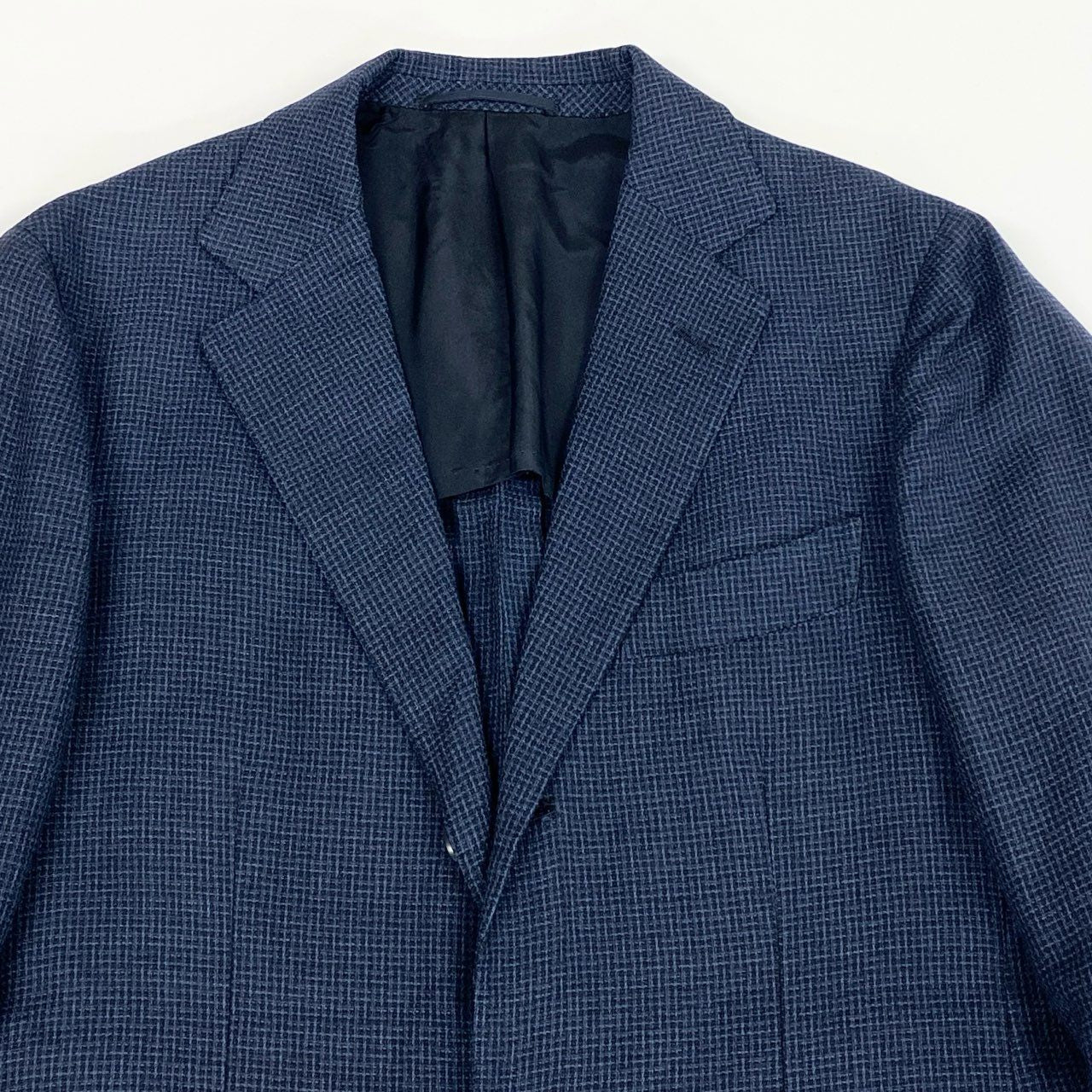 59j6 UNITED ARROWS SOVEREIGN ユナイテッドアローズ 21ss テーラードジャケット 背抜き シングル 3釦 メンズ 紳士服 フォーマル 1122-259-5724 44 ネイビーu02t
