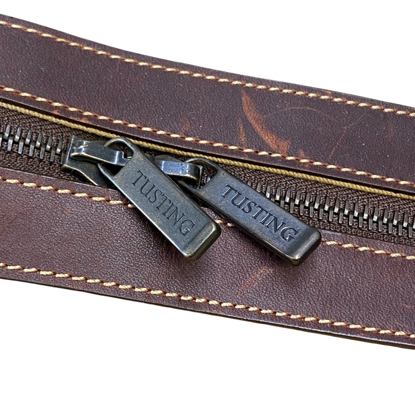 BL10 TUSTING タスティング 2WAY ボストンバッグ キャンバスバッグ 鞄 ベージュ ブラウン メンズk02i