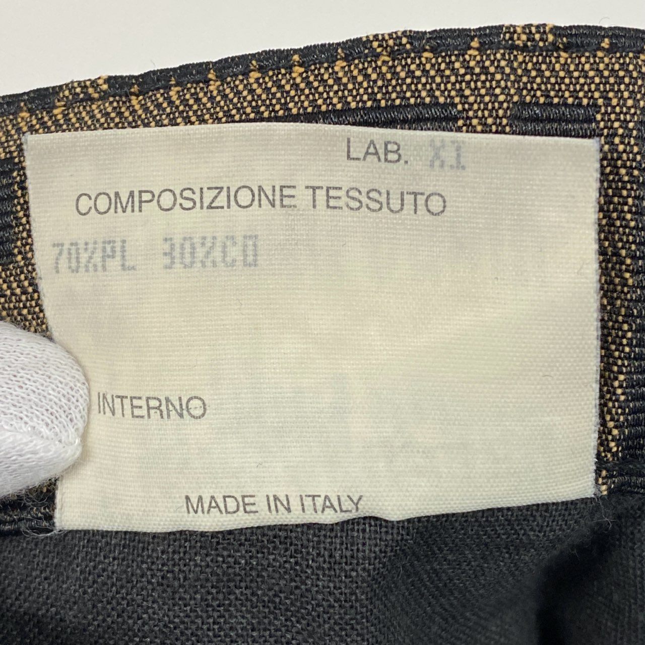 Ib7 FENDI フェンディ タイトミニスカート ズッカ柄 FFロゴ Zucca Print Mini Skirt 40サイズ ベージュ レディース 女性用ta1