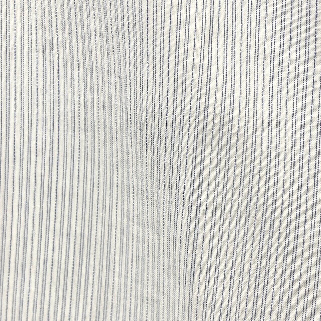 67e14 BURBERRY LONDON バーバリーロンドン ロングスリーブシャツ コットンシャツ ストライプ ロゴ刺繍  48サイズ ホワイト ブルー コットン100％ レディース 女性用u02t