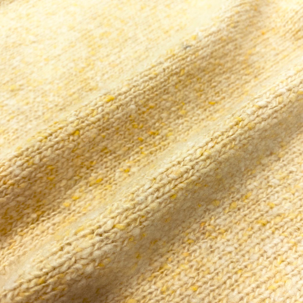 77L8 ETRO エトロ クルーネック ニット セーター 50 イエロー カシミヤ100 メンズ 紳士服 イタリア製u02t