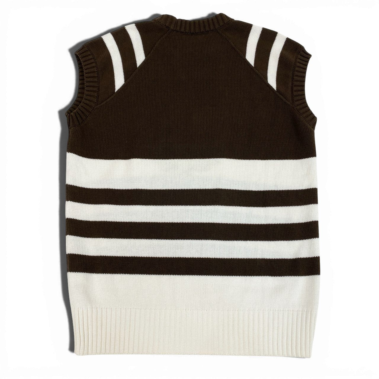 2L27 Dolce & Gabbana ドルチェアンドガッバーナ ドルガバ Front Logo Knit Vest ブランドロゴ ニットベスト Size 50 メンズ 男性用k02i