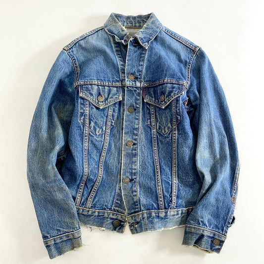 26L14 Levi's リーバイス 4th 3rd Vintage Denim Jacket デニムジャケット S～M相当 インディゴ BIGE ヴィンテージ 古着