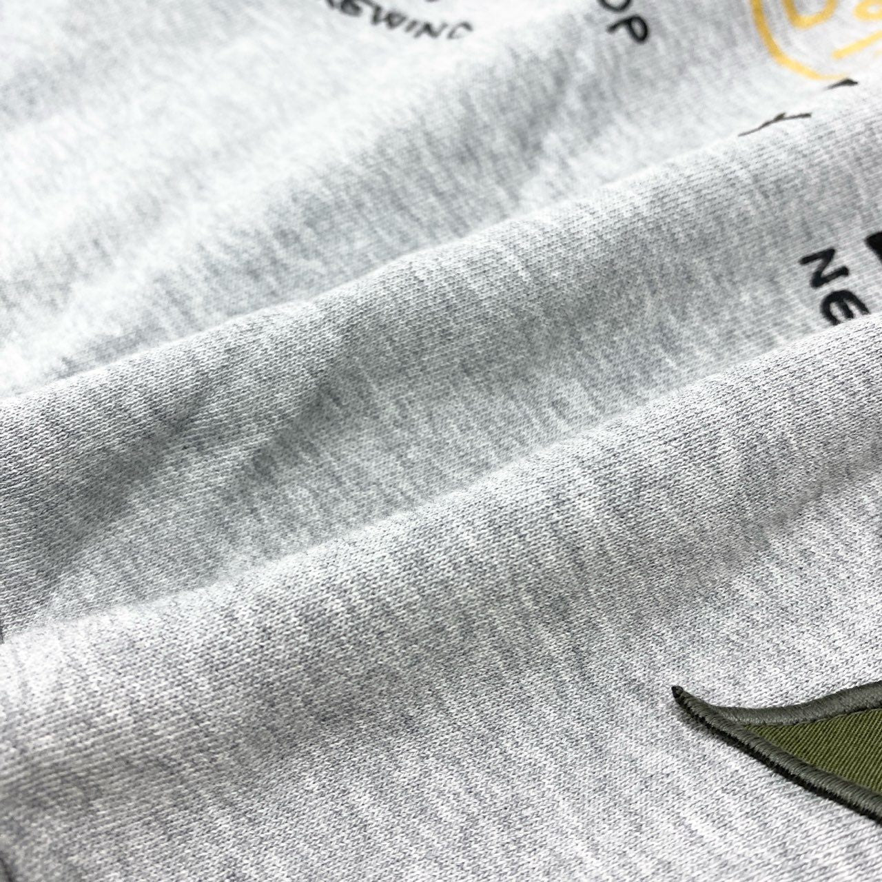 10k11 DOLCE&GABBANA ドルチェ＆ガッバーナ プリント ワッペン オーバーサイズ スウェットトレーナー サイズ44 メンズ トップスk02i