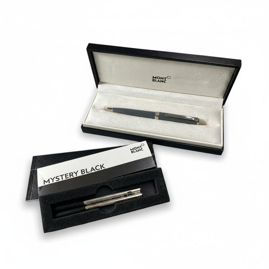 d20 《極美品》 MONBLANC モンブラン PIX ツイスト式 ボールペン グレー 予備インク 2本付 希少カラー 筆記具t18r