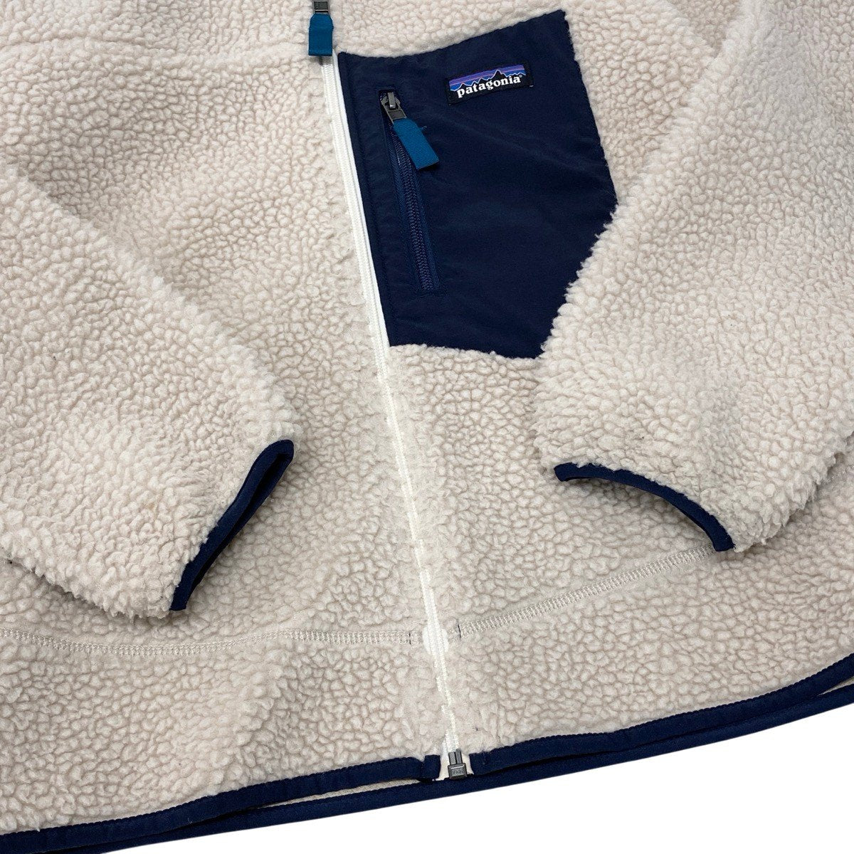 71g2 patagonia パタゴニア 2019年 Classic Retro-Ⅹ Jacket クラシックレトロジャケット ボアジャケット サイズXS アイボリー メンズu02t