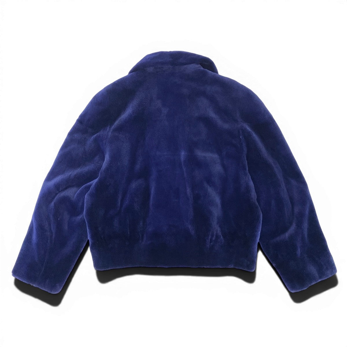 2h8 染め シェアードミンク ショートコート サイズF パープル 本毛皮 Shared Mink Fur Coatt18r
