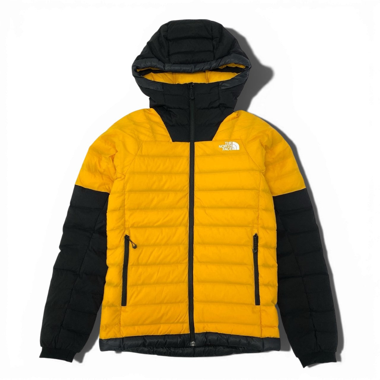 59c5 THE NORTH FACE ザ ノースフェイス L3 50/50 Down Hoodie ダウンジャケット サミットシリーズ ND52022 サイズXS サミットゴールド ブラック メンズ アウターk02i