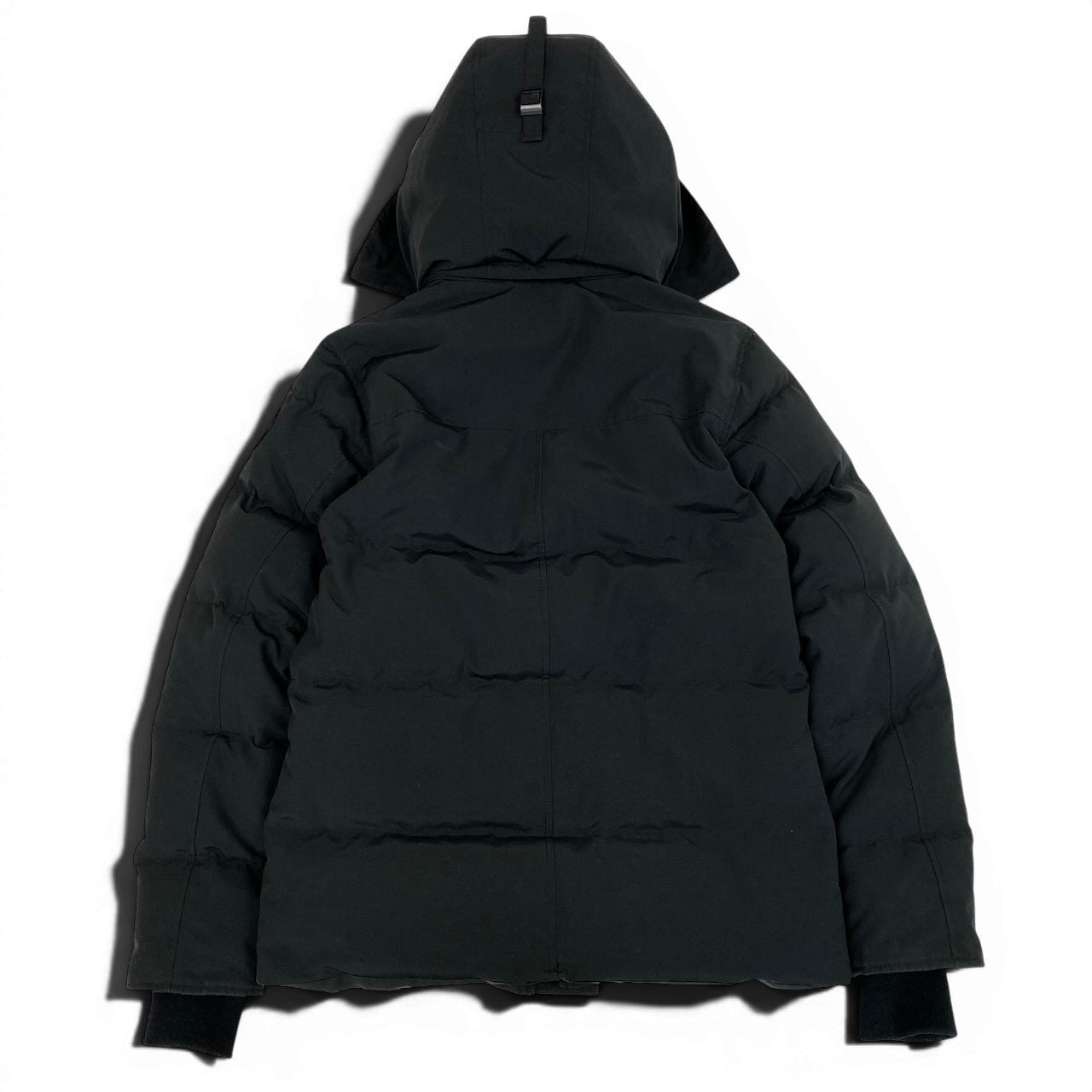 41e14 《美品》 CANADA GOOSE カナダグース ウィンダムパーカー ブラックレーベル 3808MB サイズS ブラック ダウンジャケット Black Labelt18r
