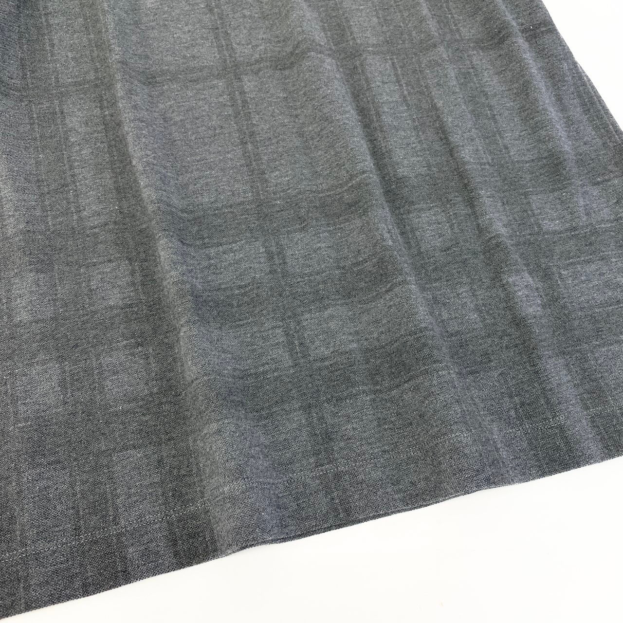 59d28 【未使用タグ付】 BURBERRY LONDON バーバリー 半袖 ポロシャツ コットンシャツ トップス チェック柄 大きいサイズ LL ダークグレー 綿100％ メンズ 紳士服u02t