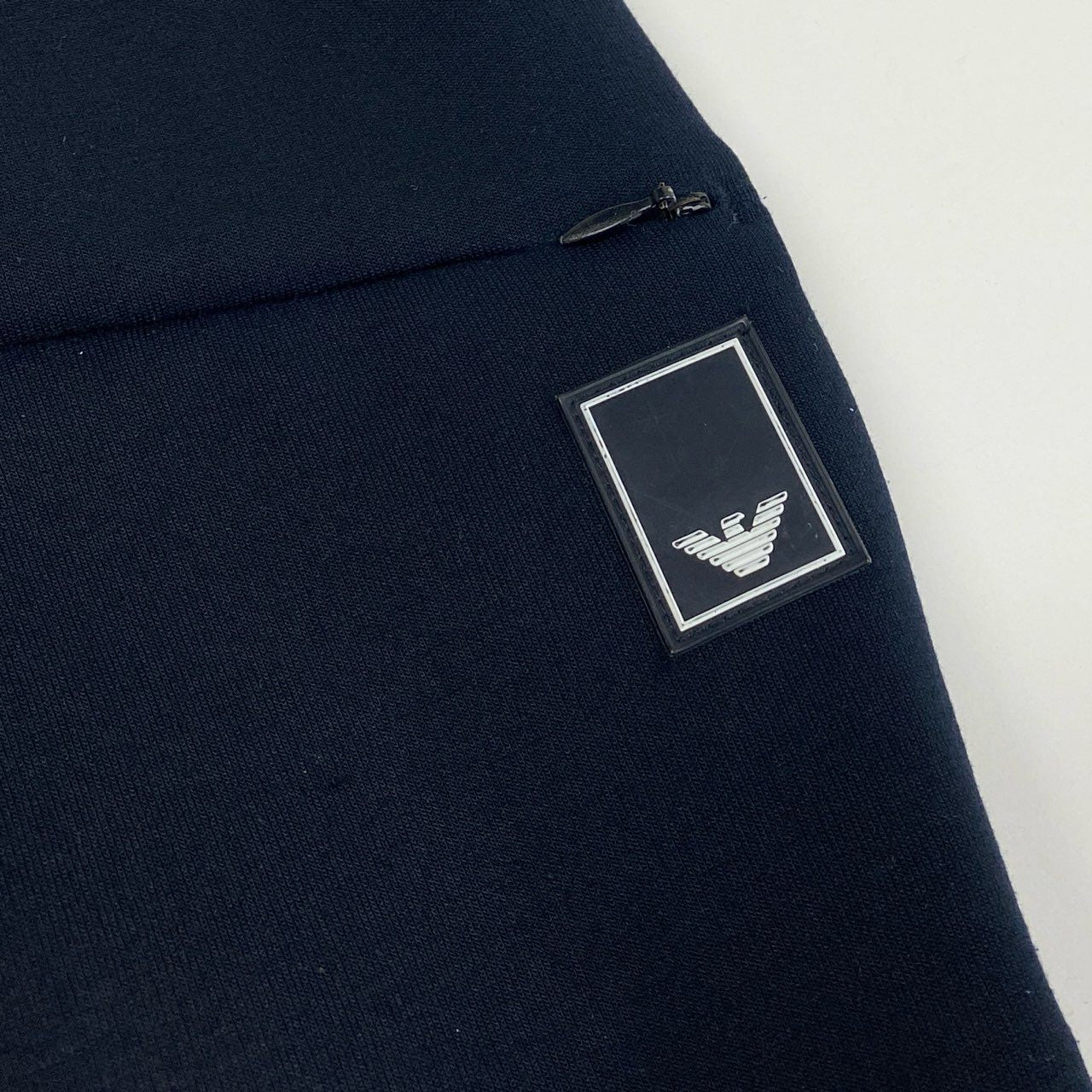 61b9 EMPORIO ARMANI エンポリオアルマーニ セットアップ 裏メッシュストレッチジャケット ストレッチパンツ 6G1GS1 1JJTZ 52サイズ ダークネイビー メンズo07t