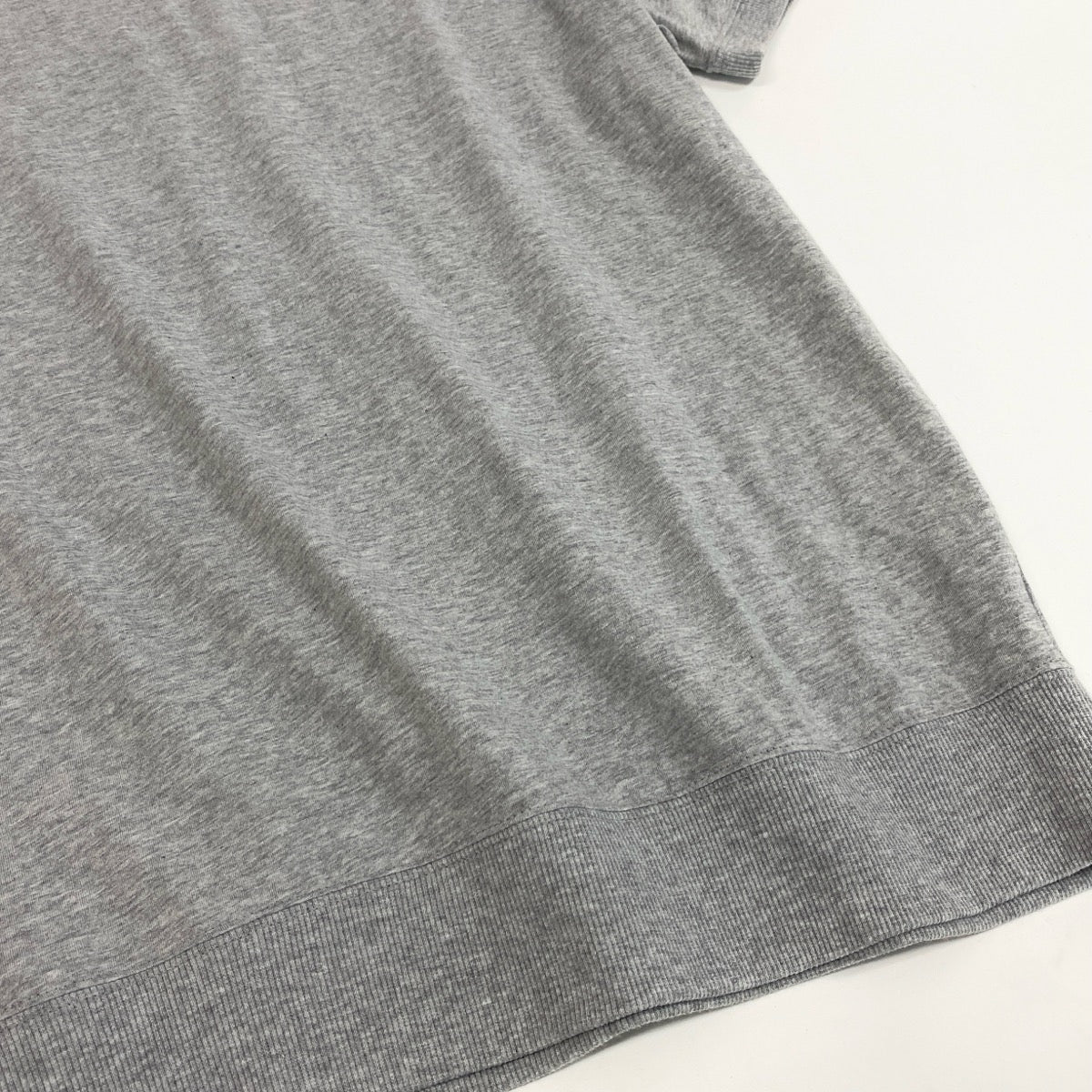 Me25 BRUNELLO CUCINELLI ブルネロクチネリ Vガゼット レイヤード 半袖Tシャツ カットソー サイズM  カーキ コットン100％ メンズ 紳士服k02i