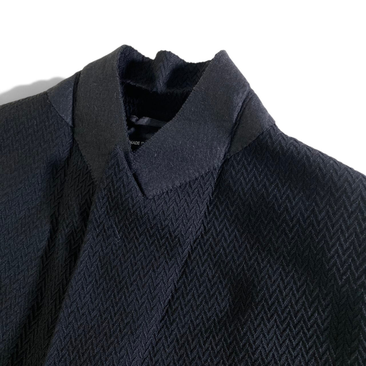 35j26 GIORGIO ARMANI ジョルジオアルマーニ BORGO21 黒タグ テーラードジャケット 大きいサイズ 52 ブラック メンズu02t