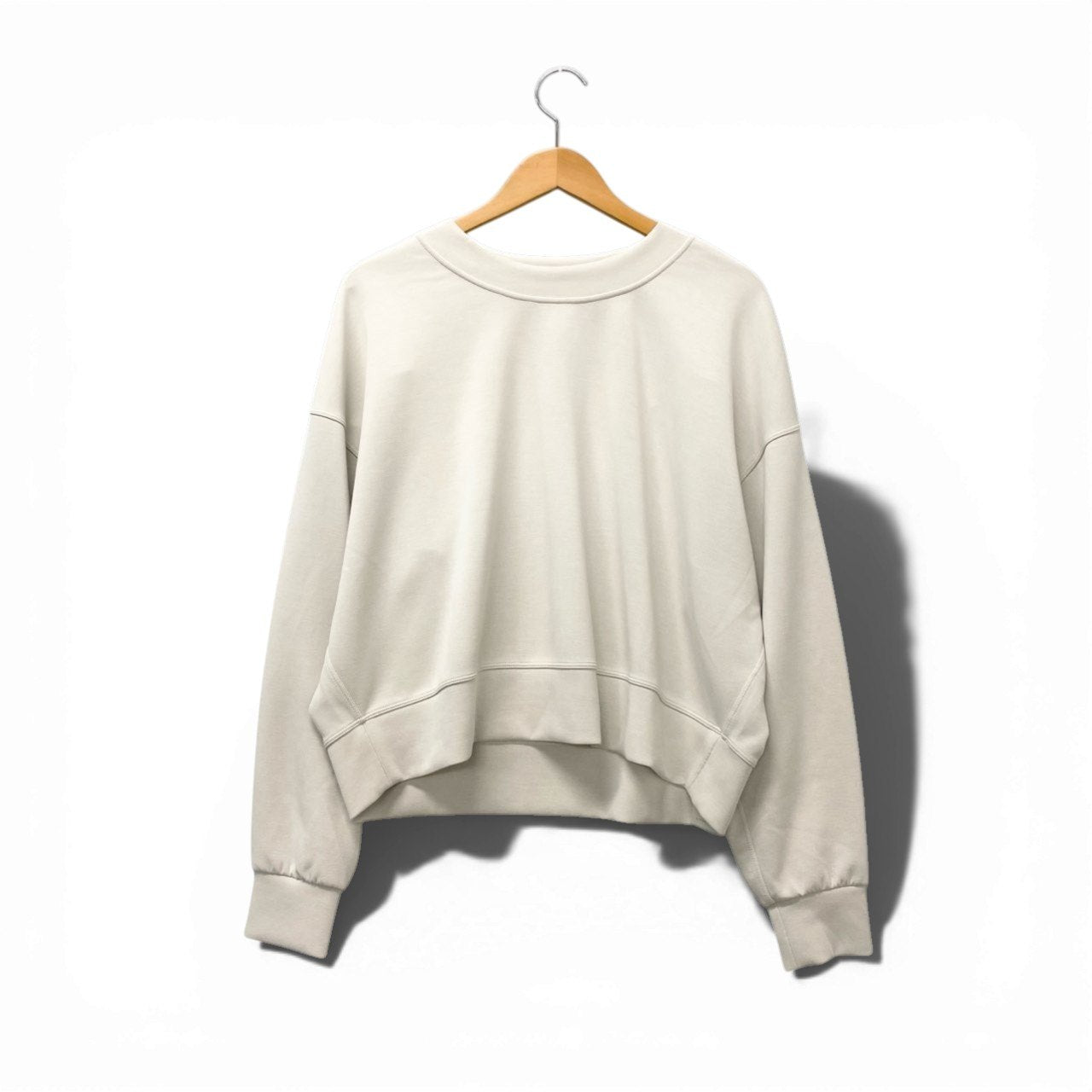 38c3 lululemon ルルレモン ロングスリーブ プルオーバー トップス トレーニングウェア レディース 女性服 サイズ10 170/96A ホワイト系u02t