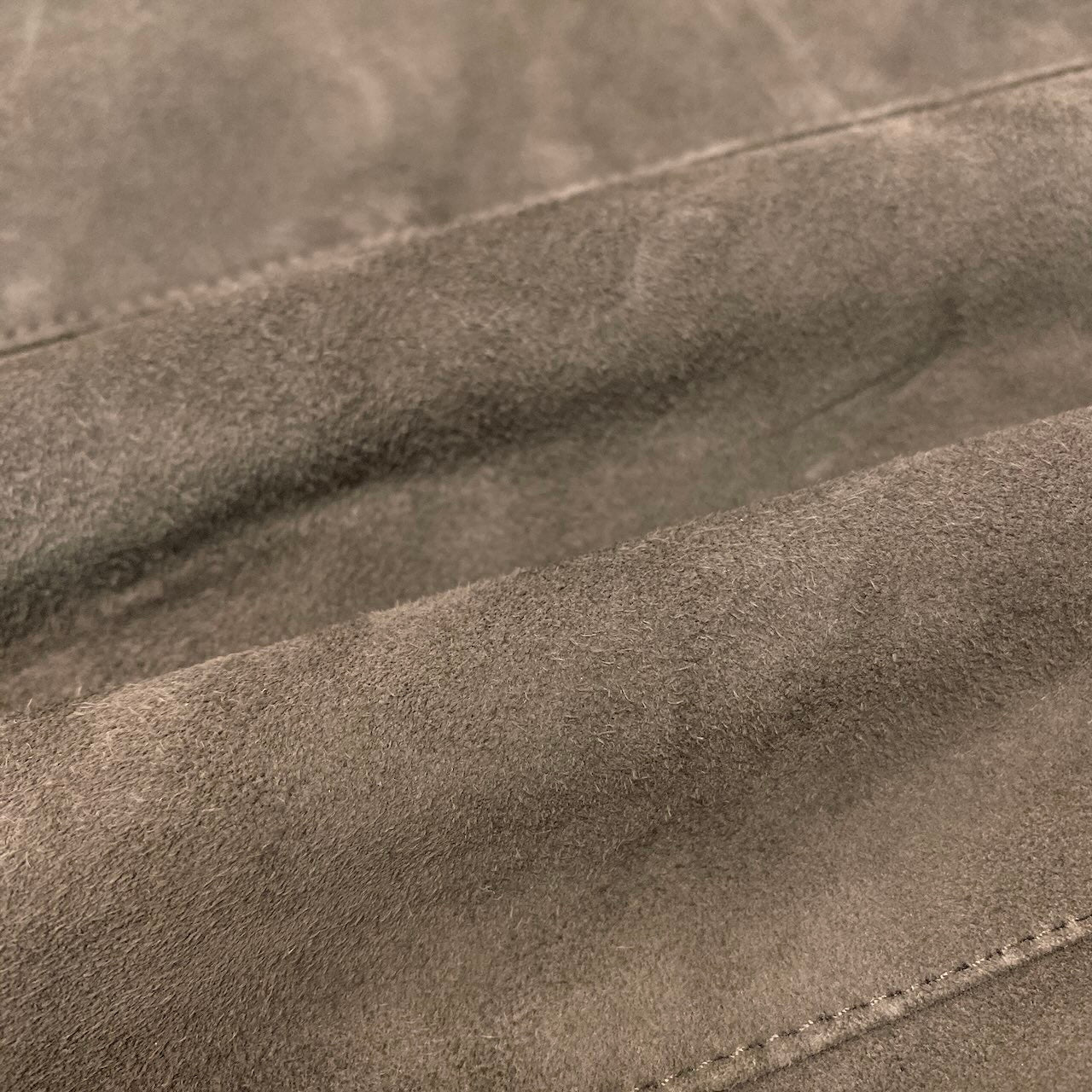 83c27 EMMETI エンメティ スウェードジャケット レザージャケット PARIDE アウター イタリア製 46サイズ ブラウン 山羊革 メンズ 男性用o07t