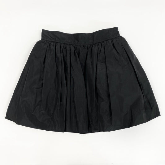 77f24 PATOU パトゥ バブルバルーンミニスカート ボトムス フレアスカート 24A-SK043-0011 36 ブラック レディース