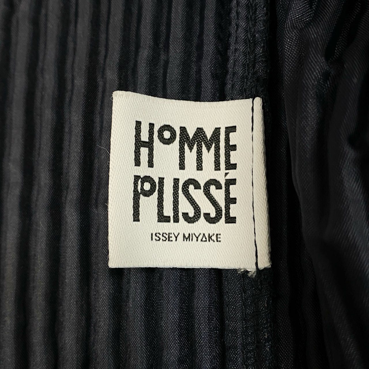Md6 HOMME PLISSE オムプリッセ プリーツジャケット テーラードジャケット サイズ1 ネイビー メンズk02i