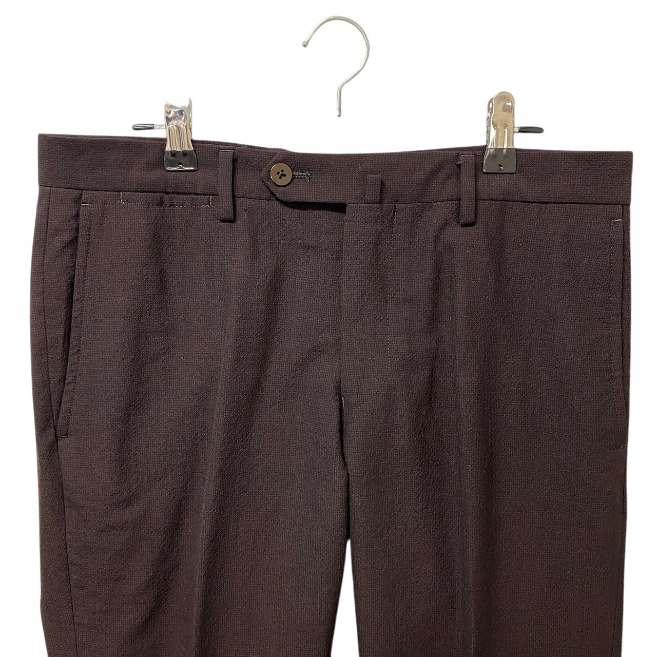 20f16 UNITED ARROWS ユナイテッドアローズ セットアップスーツ シングル 2B テーラードジャケット スラックスパンツ サイズ46 ブラウン系 メンズ 紳士服u02t