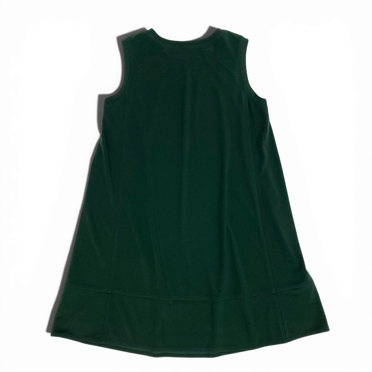 68a23 TOKUKO 1er VOL トクコプルミエヴォル ノースリーブワンピース ロングワンピース Aライン ストレッチ素材 9 グリーン レディース 女性用u02t