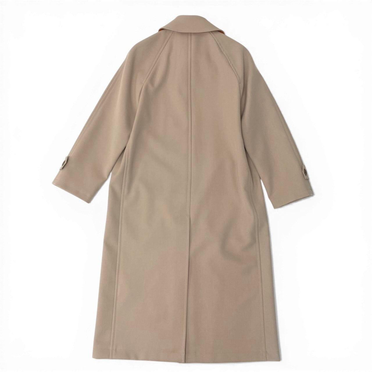 83c27 【美品】 theory luxe セオリーリュクス ロングコート トレンチコート ステンカラーコート スプリングコート レディース 女性用 03-3109609-339 36 ベージュ ポリエステル100％u02t