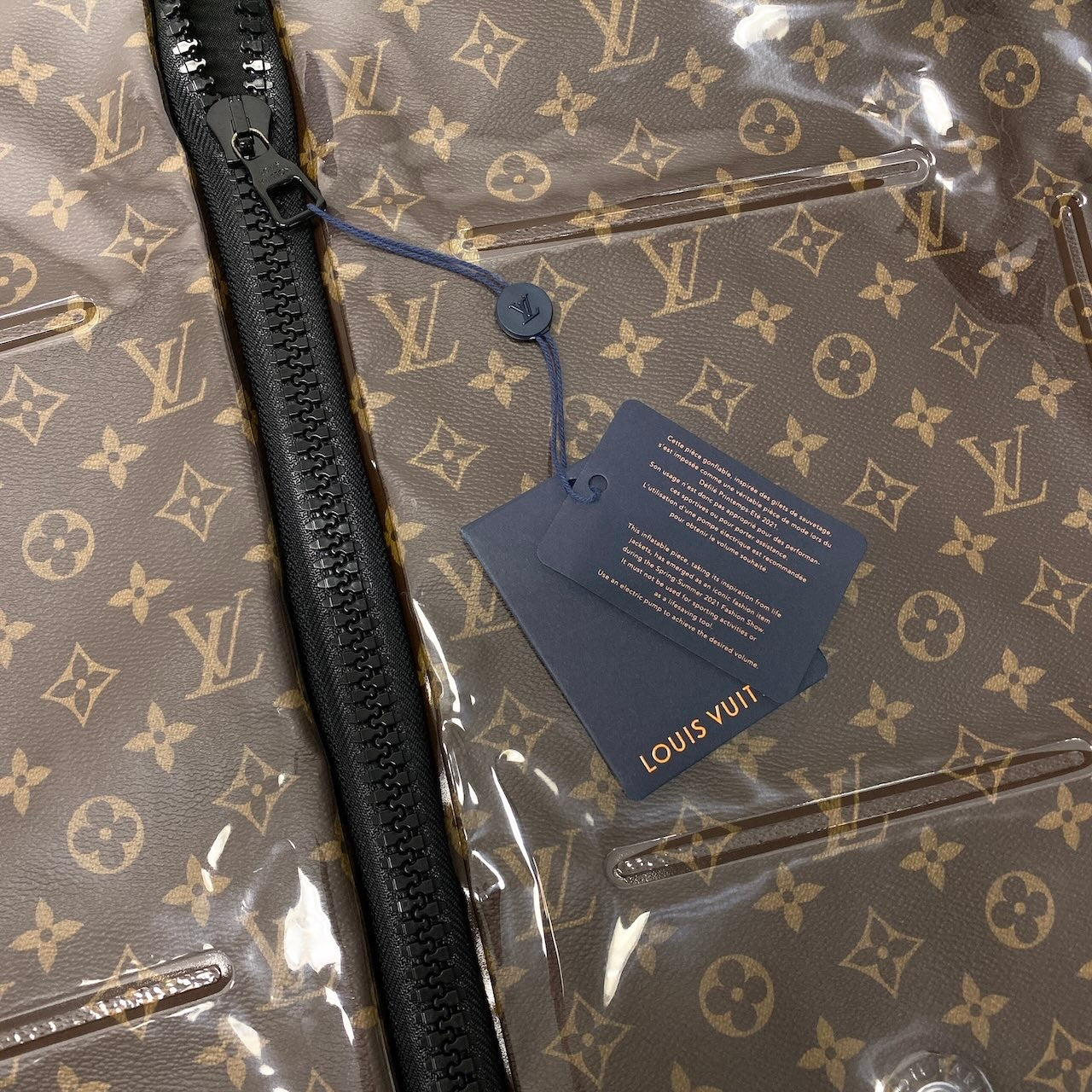 I LOUIS VUITTON ルイヴィトン HKG75W ヴァージルアブロー LOUISVUITTON Virgil Abloh 21AW モノグラムベスト 52nu1