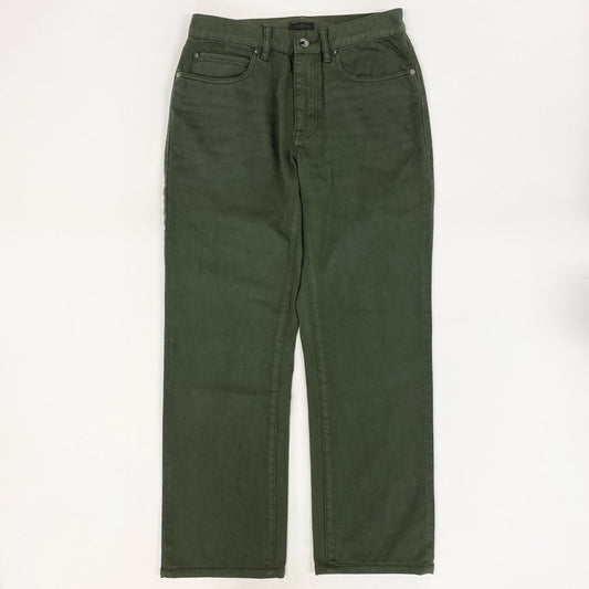 5i12 Ermenegildo Zegna エルメネジルドゼニア トラウザーズパンツ スラックスパンツ ボトムス ５ポケット 30 グリーン ストレッチ素材 メンズ Z ZEGNAu02t