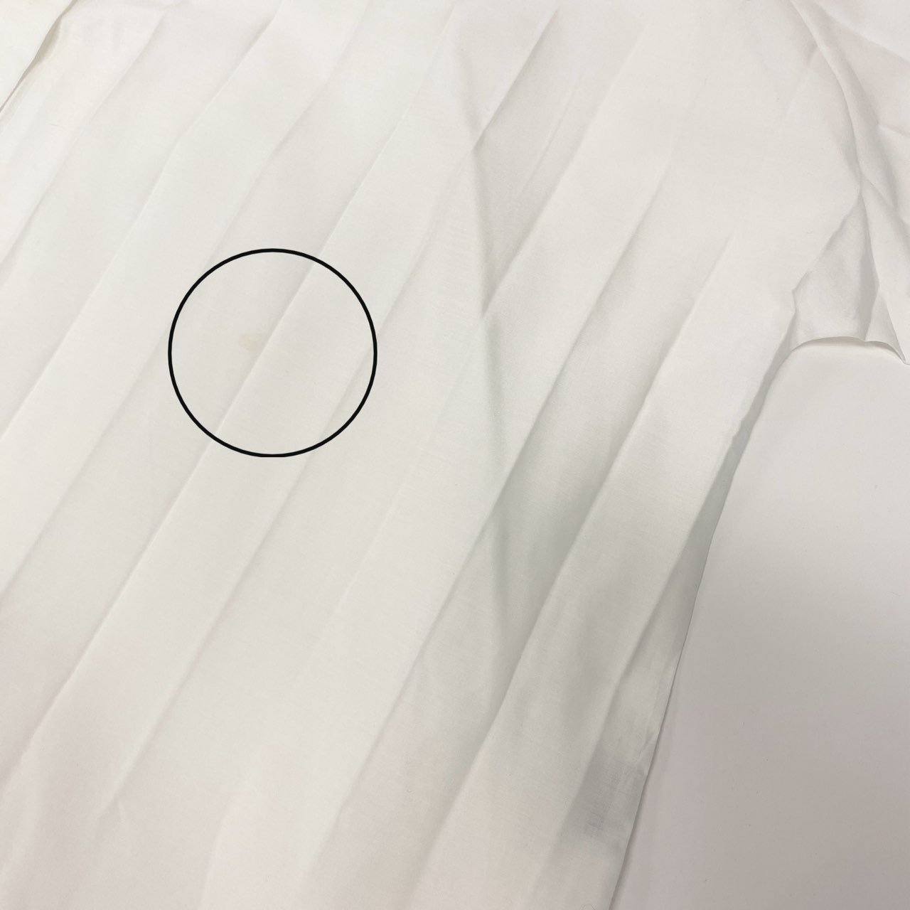 20L2 ISSEY MIYAKE me イッセイミヤケ ミー プリーツ加工 シャツワンピース チュニック トップス MI19FJ281 ホワイト ポリエステル レディースu02t