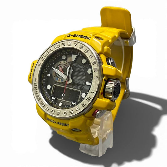 c23 CASIO G-SHOCK カシオ Gショック GWN-7000 イエロー 腕時計 ガルフマスター 電波ソーラー デジタルウォッチ メンズk02i