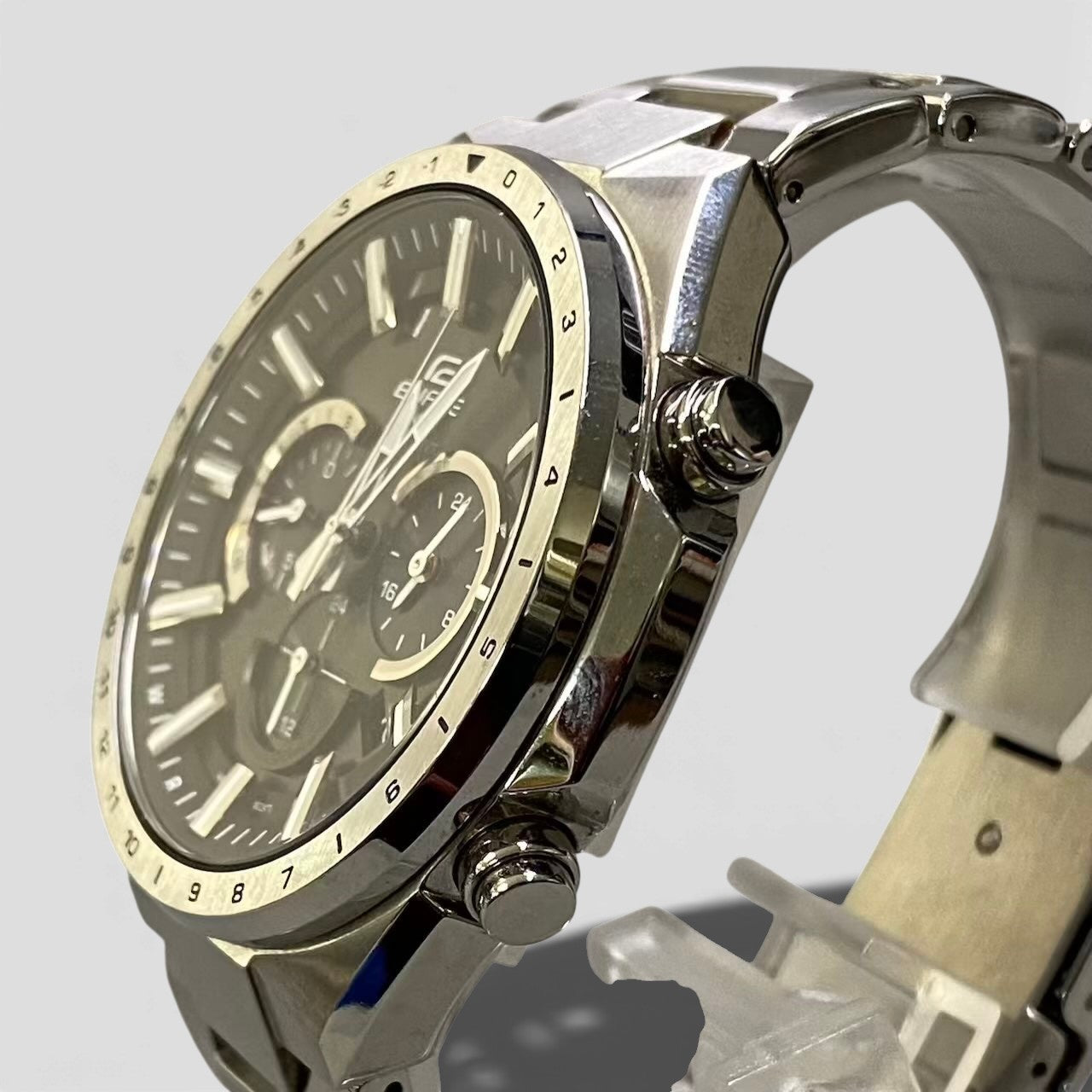 c23 CASIO EDIFICE カシオ エディフィス EOW-T660 シルバー 腕時計 デジタルウォッチ メンズ デジタルソーラー メンズk02i