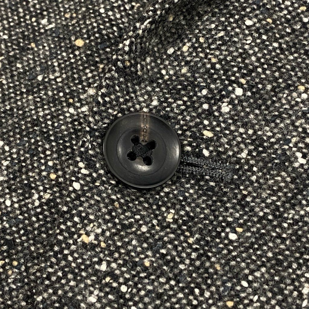 23L22【美品】BURBERRY バーバリー テーラードジャケット ツイードジャケット 日本製 BB5サイズ グレー系 カシミヤ100％ メンズo07t