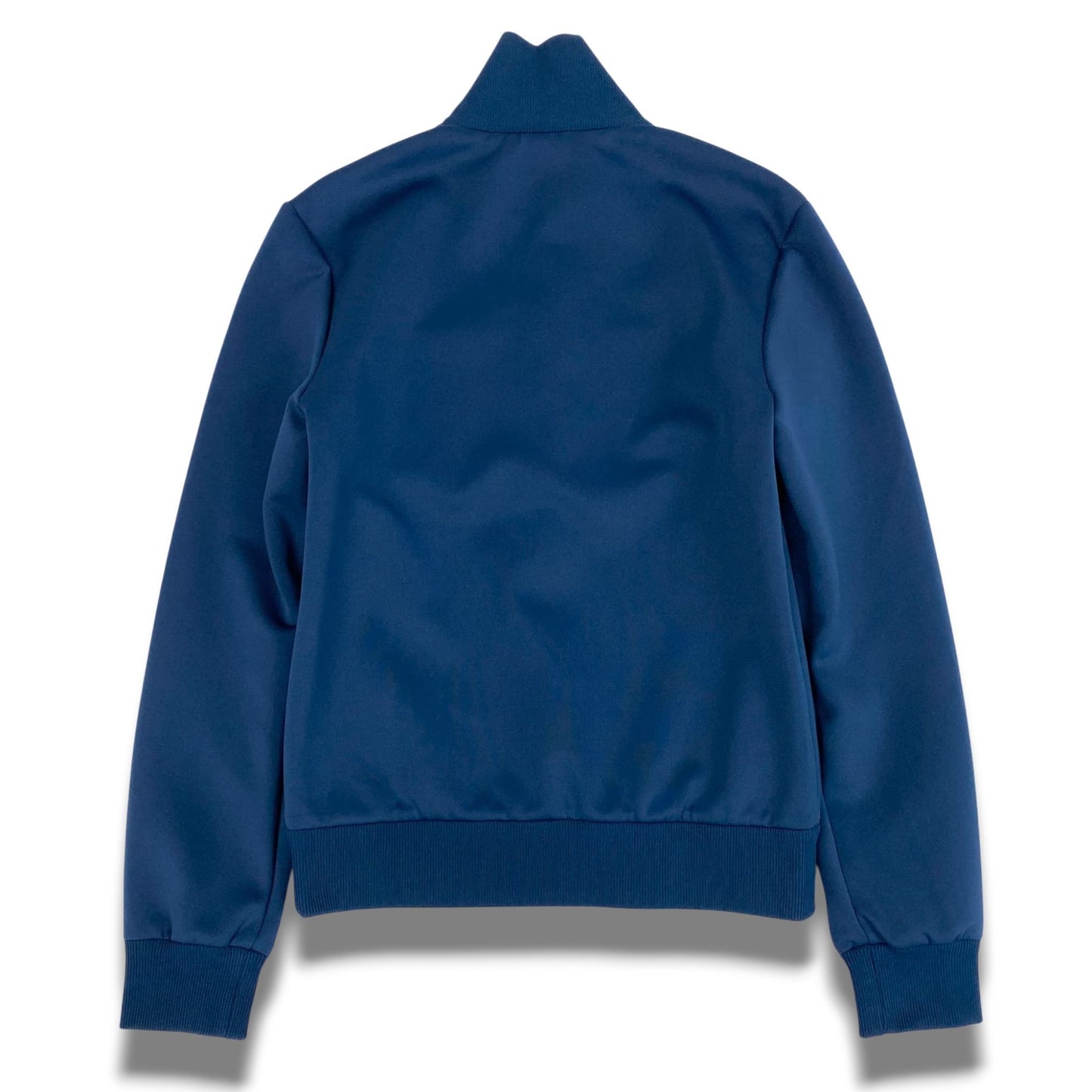 Mb23 《極美品》 GUCCI グッチ 2024 ネオプレンロゴ シェリーライン ジップアップジャケット 787872 XS ネイビー メンズu02t