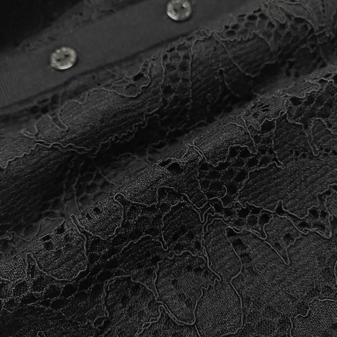 56e12 DOLCE&GABBAN ドルチェアンドガッバーナ ロングスリーブレースカーディガン  ニットセーター イタリア製 38サイズ ブラック レディース 女性用t18r